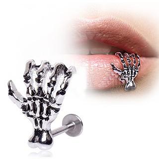 316L Surgical Steel Zombie Claw Labret - Lip